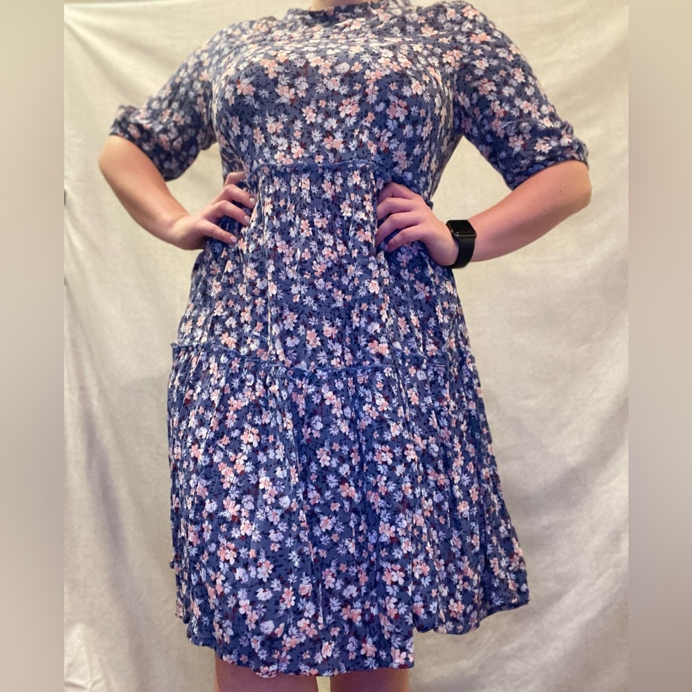 Flowy Flower Dress